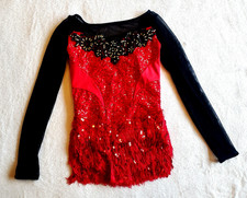 Weissman Dance Costume Child Large CL Ballet Leotard Aerialist Circus Jazz