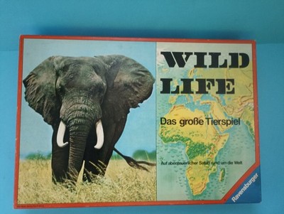 Wild Life - Das große Tierspiel - Ravensburger 1976 -   S
