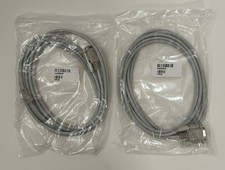 Lot of 2 NEW - Serial Cable - 9-pin D-Sub DE-9 Female to RJ-12 Male 64052046