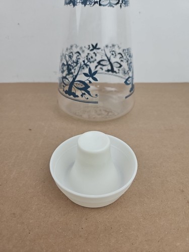 Vintage Pyrex Corelle Corning Old Town Blue Onion Glass Pitcher - Picture 5 of 6