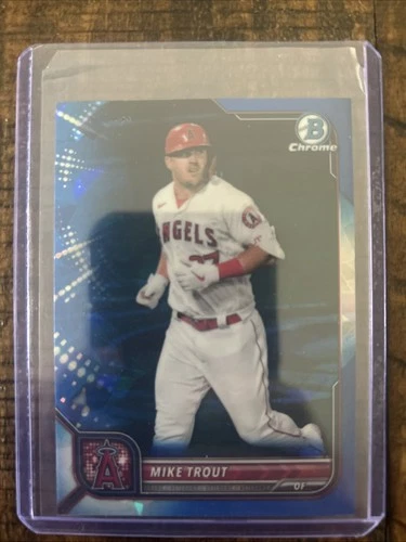 2022 Bowman Chrome Sapphire Edition - Mike Trout #13