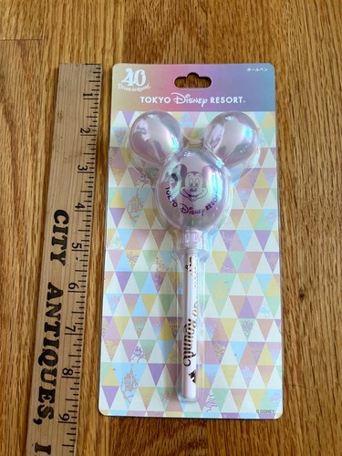Tokyo Disney Resort 40. Jubiläum Ballon Maus Ohren Stift Neu mit Etikett - Bild 5 von 5