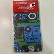 Vintage New Jumbo Stretchable Book Cover Set Of 20  Assorted Print Rare Find