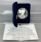 2000 P Proof American Silver Eagle - With Box & CoA