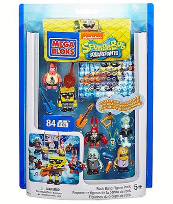 Mega Bloks Spongebob Schwammkopf Rock Band Figurenpaket