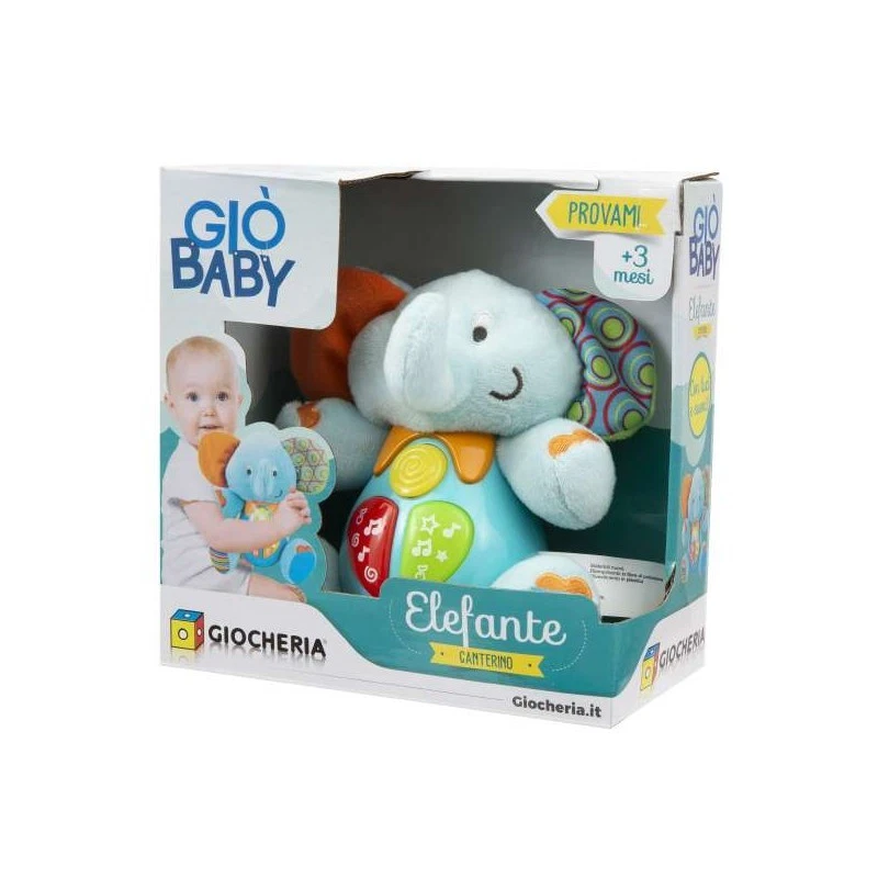 GIOCHERIA GIO BABY - Elefante Canterino