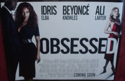 Cinema Poster: OBSESSED 2009 (Quad) Beyoncé Knowles