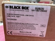 Black Box KVM Extender Dual Link DVI-D USB Ca...