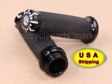 RSD 1" Handlebar Hand Grips For Harley Touring Road King Electronic Throttle USA