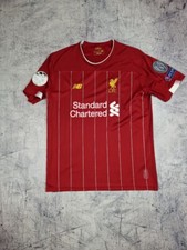 New Balance Liverpool Soccer Jersey Vintage 2019-2020 Football Shirt Red Size L