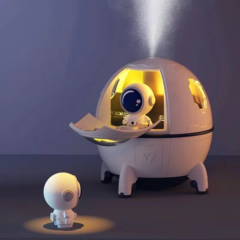 Astronauten-Luftbefeuchter / Nachtlicht / Wiederaufladbar / Aromaöl-Diffusor - Bild 1 von 4