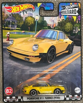 2023 Hot Wheels Boulevard # 82 Porsche 911 Turbo 930 , Free