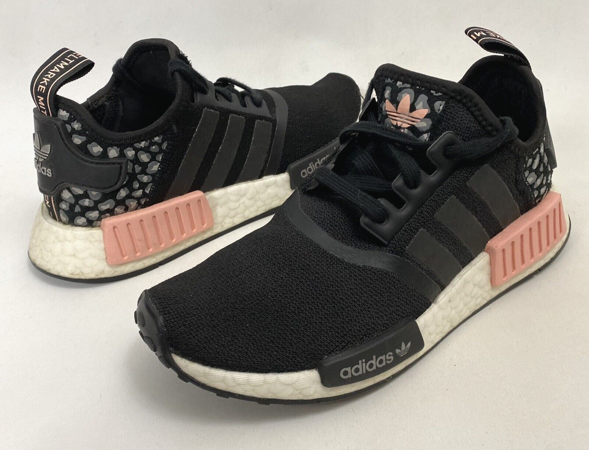 Adidas Originals NMD R1 Womens 6.5 Black Low Top Athletic Adidas Originals NMD R1 Womens 6.5 Black Low Top Athletic