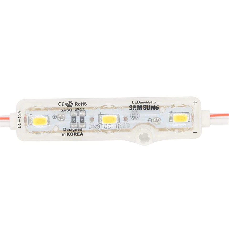 500x Ultrasonic Seal Back Light LED Module Sign Letter 12V 1.2W 5730 3 LED IP68 - Image 3 of 4