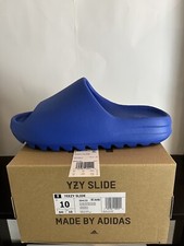 DS Men Size 10 - Adidas Yeezy Slide Azure ID4133