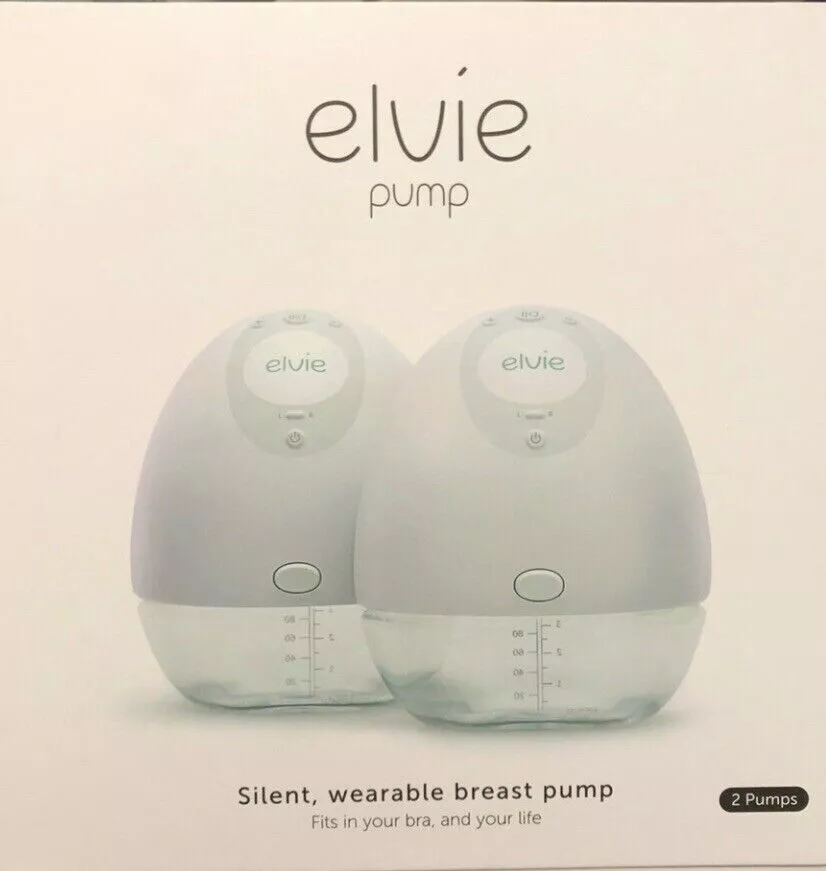 Elvie Hands Free Wearable Ultra Quiet Double Breast Pump NEW FACTORY Sealed