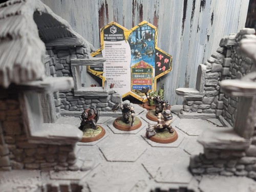 Heroscape The Axegrinders Of the Burning Forge