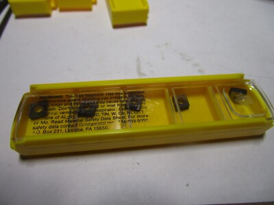 Kennametal 3768937 CCMT060204FP KCP10 Turning Insert QTY 5
