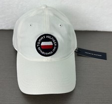 Tommy Hilfiger Mens White Logo Baseball Cap/H...