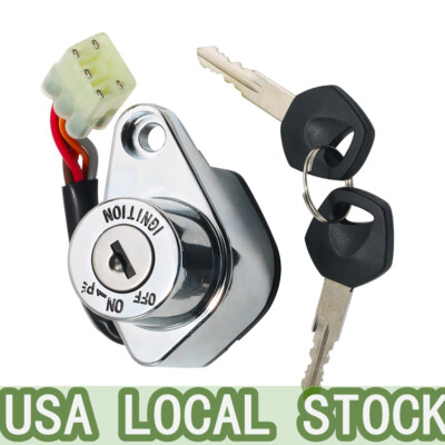 Ignition Switch & Key for Suzuki VL1500 98-04 VL125 VL250 Intruder LC 2000-2007