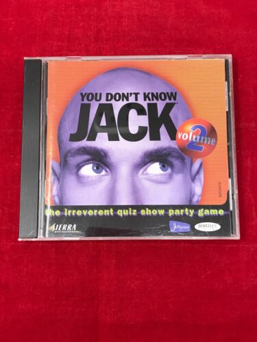 YOU DON'T KNOW JACK VOLUME 2 PC CD-ROM VIDEO GAME - Picture 2 of 7