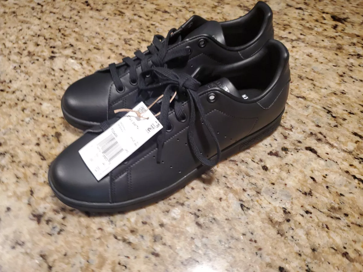 Adidas stan smith cheap black and white ebay
