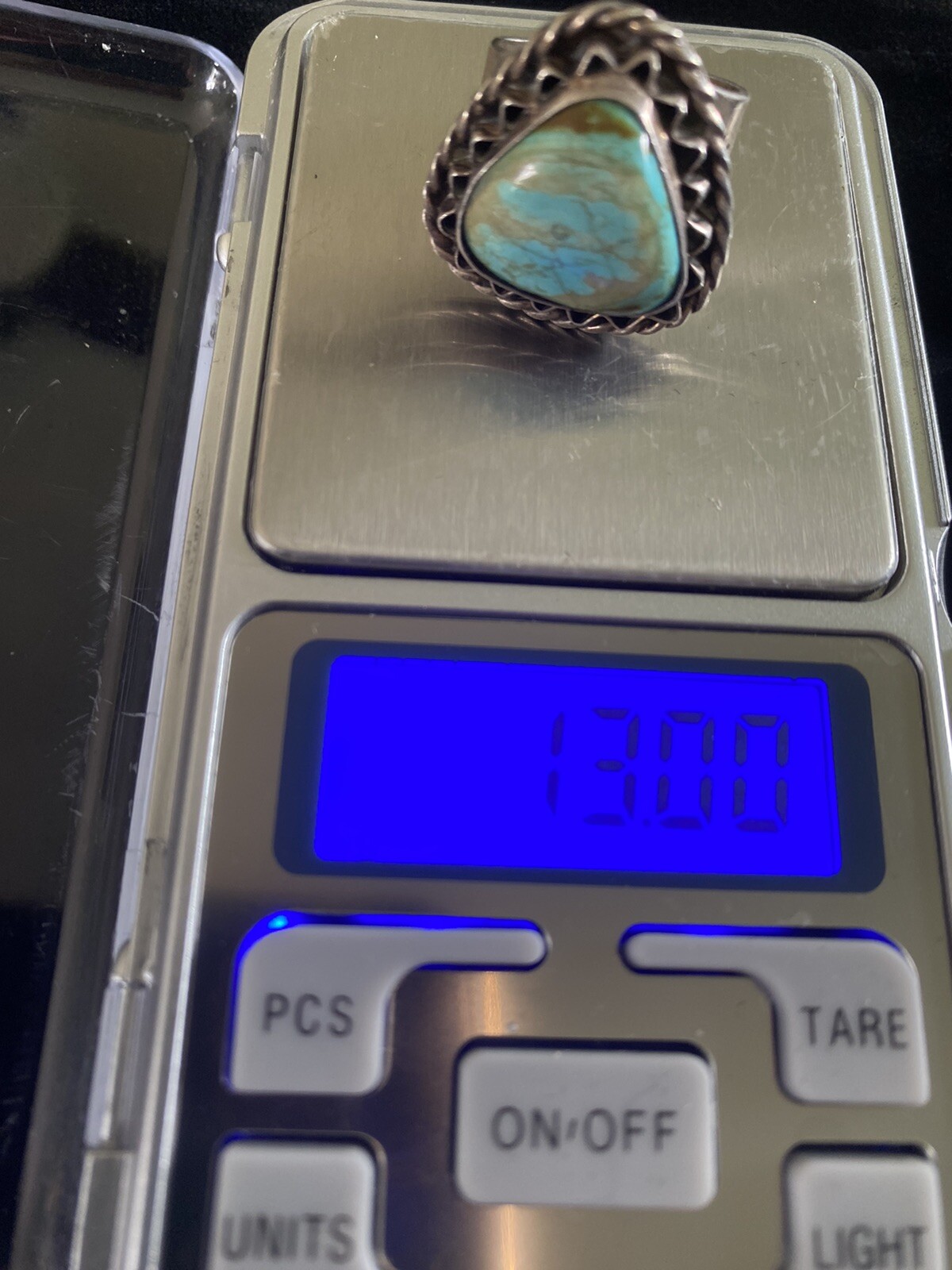 Beautiful Triangular Shaped Native American Silve… - image 8