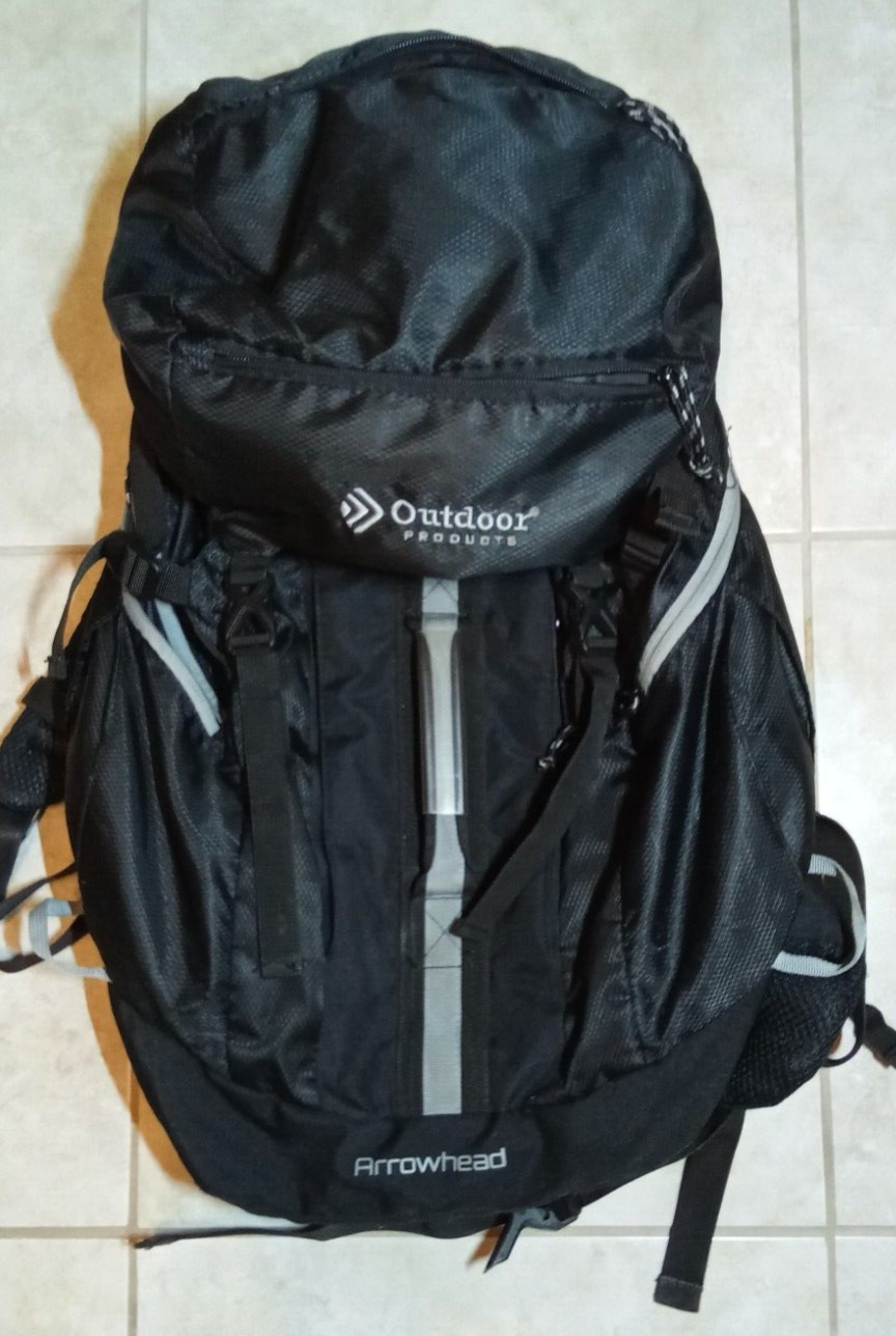 Outdoor Products Arrowhead Hiking Backpack 47.5 Liters Holding Capacity