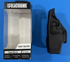 BLACKHAWK ACTIVE RETENTION HIP CARRY DUTY HOLSTER FOR TASER X26 LEFT 44H015BK-L