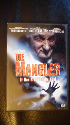 DVD ''THE MANGLER - IT HAS A CRUSCH ON YOU!'' OT - englisch