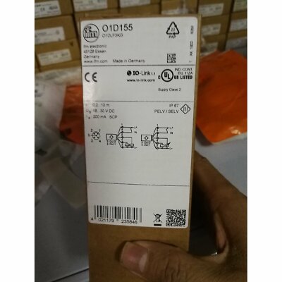 New One IFM O1D155 Laser Sensor Expedited Shipping 