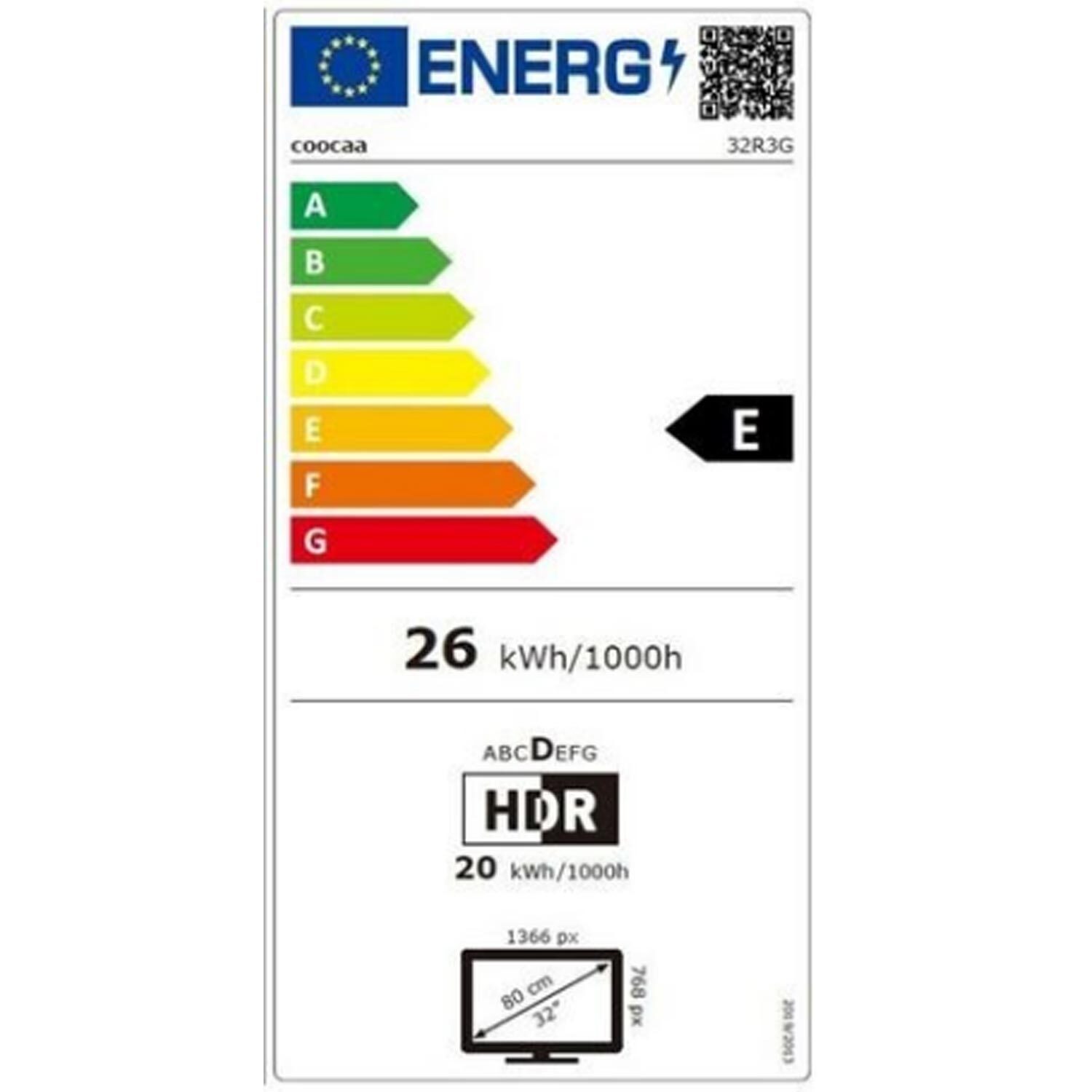 Thumbnail - Coocaa 32r3g 81cm (32 Zoll) Led-tv Hdr Fernseher Roku Tv Wlan Smart-tv