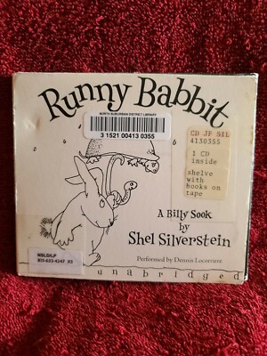 Runny Rabbit Shelf62i Audiobook~runny babbit- shel silverstein- unabridged | eBay