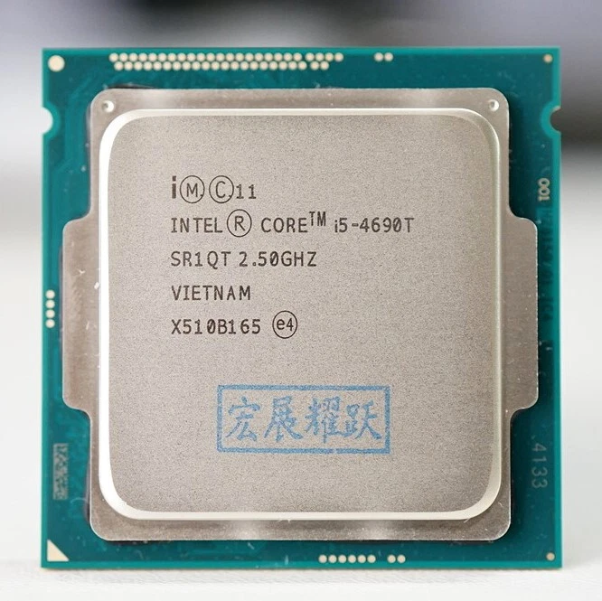 Intel Core i5-4690T 2.5GHz SR1QT Quad Core Socket LGA 1150 CPU Processors - Image 2 of 4