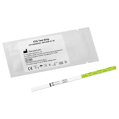 2x CIBIO Alkoholtest - Ethylglucuronid (ETG) Urin Schnelltest - 500 ng/ml