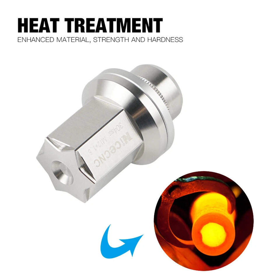 NiceCNC 20X 12x1.5 Wheel Lug Nuts Mag Seat for Toyota Camry Echo Paseo Tacoma - Изображение 4 из 4