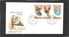 New Zealand 1983 Health Cats FDC Unaddressed