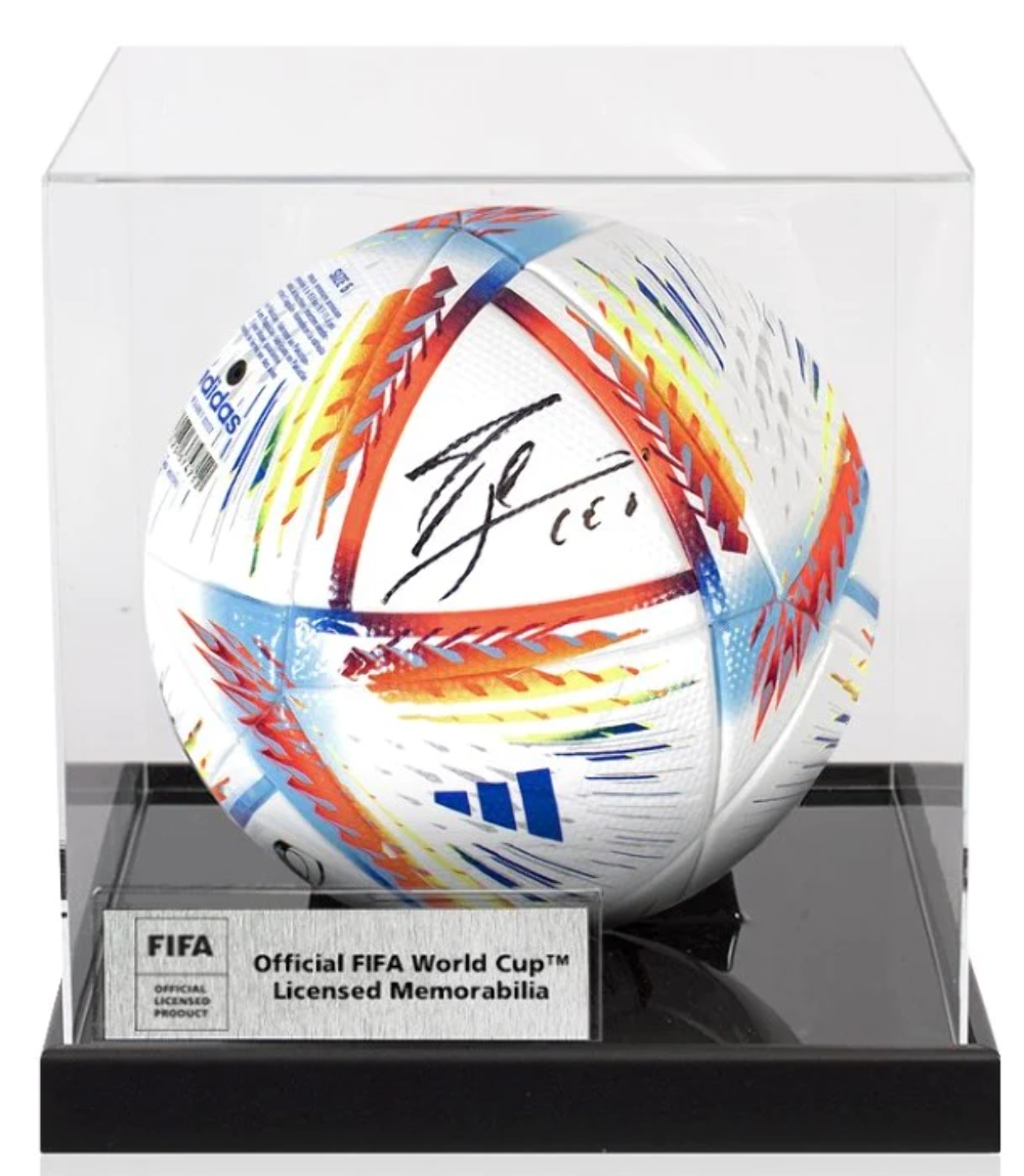 Lionel Messi Signed Official FIFA World Cup Adidas Soccer Ball eBay