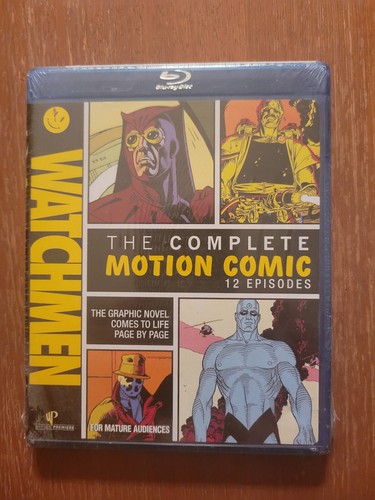 WATCHMEN BLU-RAY THE COMPLETE MOTION COMIC 12 EPISODES