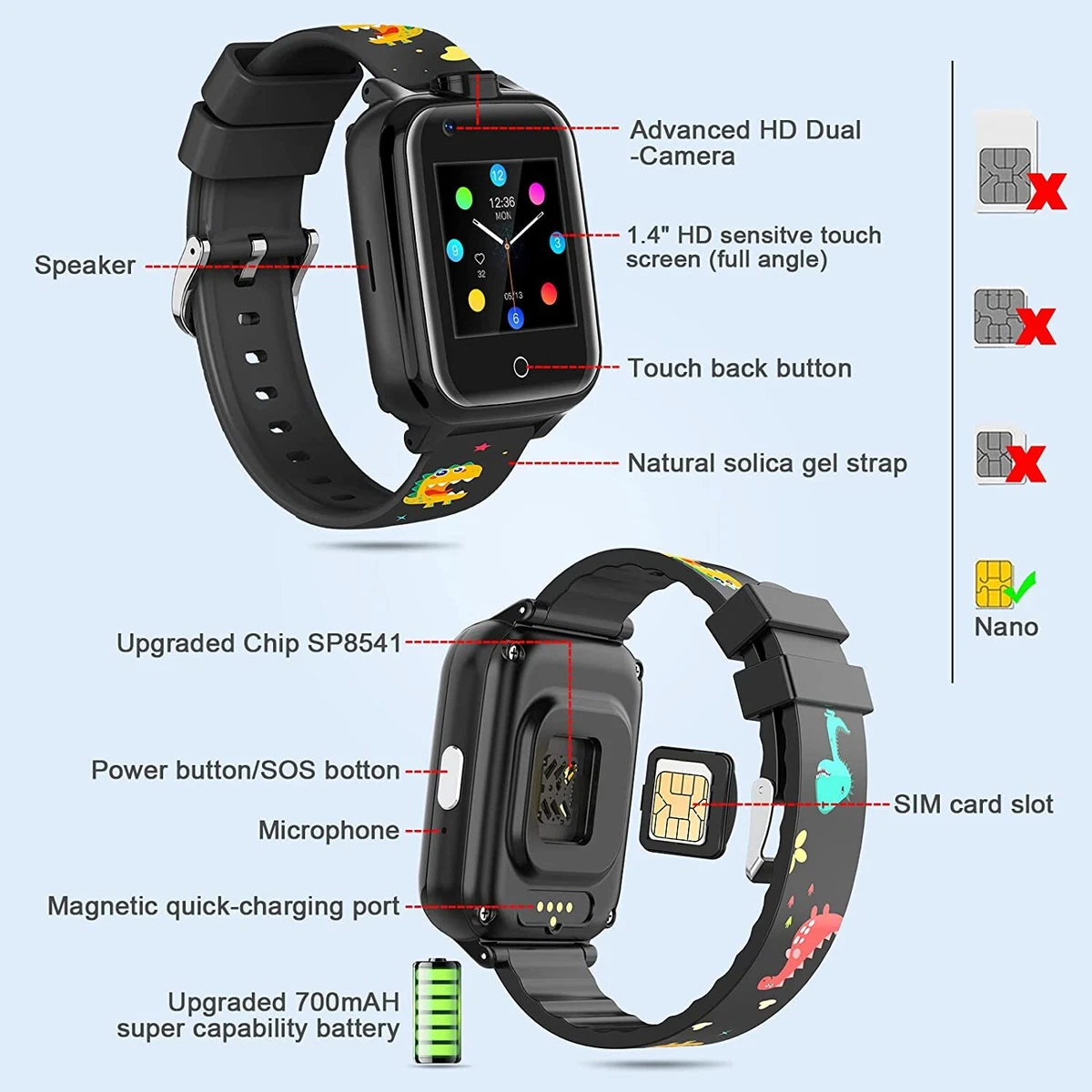 Watch sales with sim