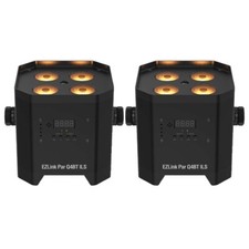Chauvet DJ EZLink Par Q4BT ILS Battery-Operated Wireless RGBA LED Par w Bluet...