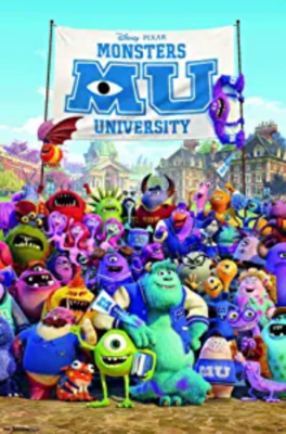 2013 DISNEY PIXAR MONSTERS UNIVERSITY ONE SHEET POSTER NEW 22x34