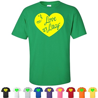 Camisetas de fútbol americano divertidas de los Seattle Seahawks de I Love Lacy Eddie de la NFL para hombre