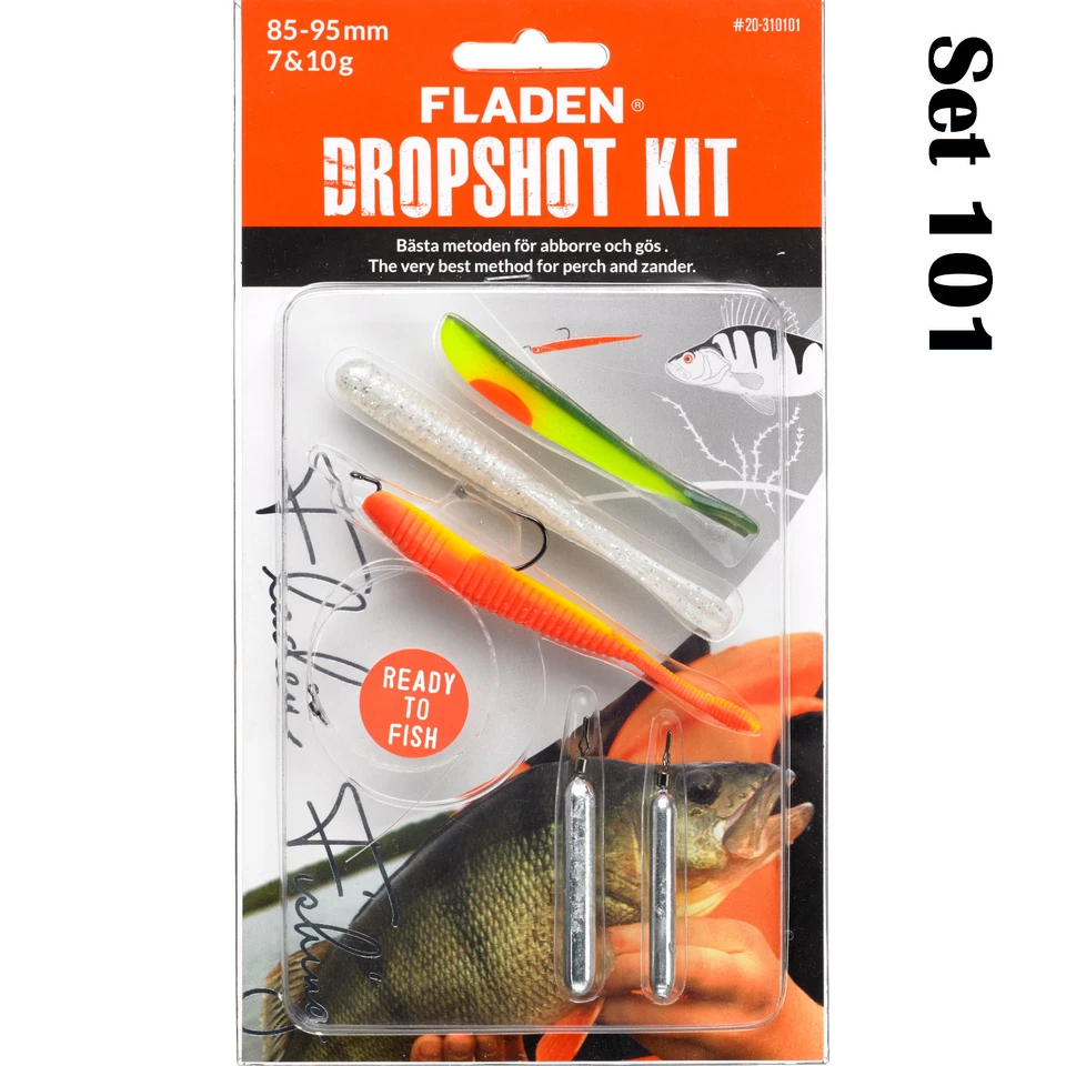 FLADEN Dropshot System Set - Drop Shot Montage - Barsch Zander Hecht - Bild 3 von 3