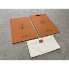 100% Authentic Hermes Large Gift envelop 42*27*6.5CM. Paper Bag 43*28*10CM.