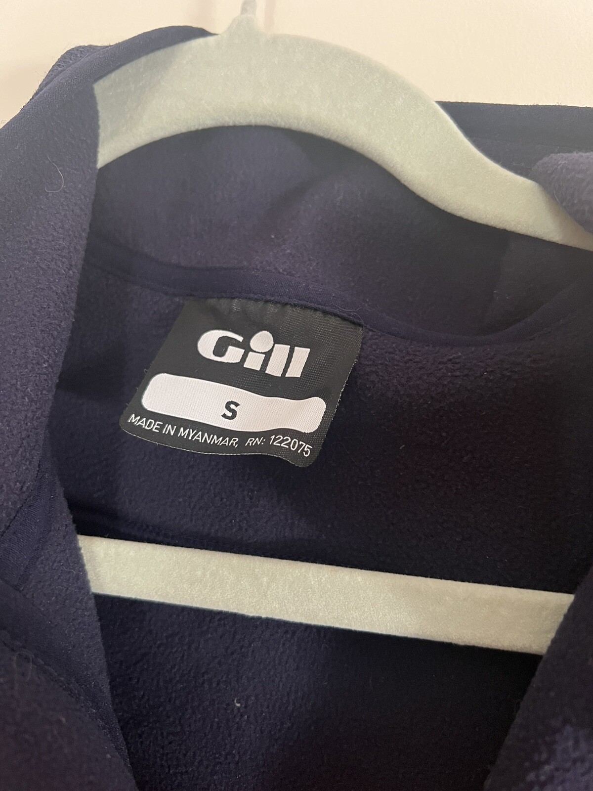 Gill Womens Knit Fleece Jacket Navy eBay