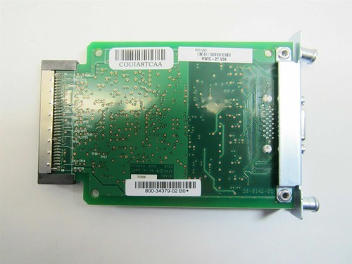 GENUINE CISCO HWIC-2T - 2 Port WAN Interface Card - 1 YR WARRANTY - Same Day Shi - Picture 4 of 4