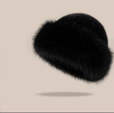 Women outdoors sports winter Faux Fur Hat extreme weather warm Ski Hat
