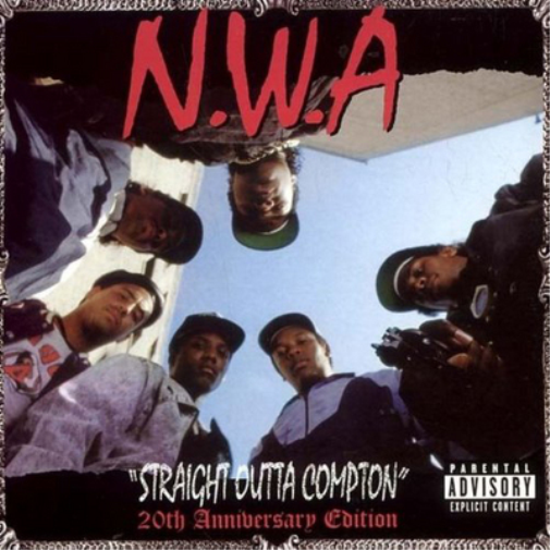 N.W.A Straight Outta Compton (Vinyl LP) 20th Anniversary  12" Album
