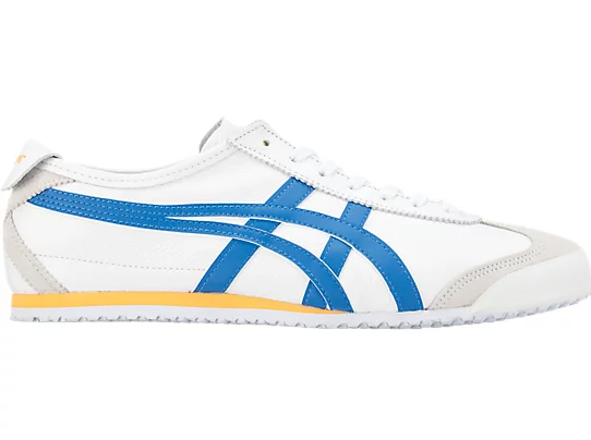 Onitsuka Tiger Mexico 66 Trainers White Freedom Blue Asics Leather 1183A201-100 OV10818 Onitsuka Tiger Mexico 66 Trainers White Freedom Blue Asics Leather 1183A201-100 OV10818